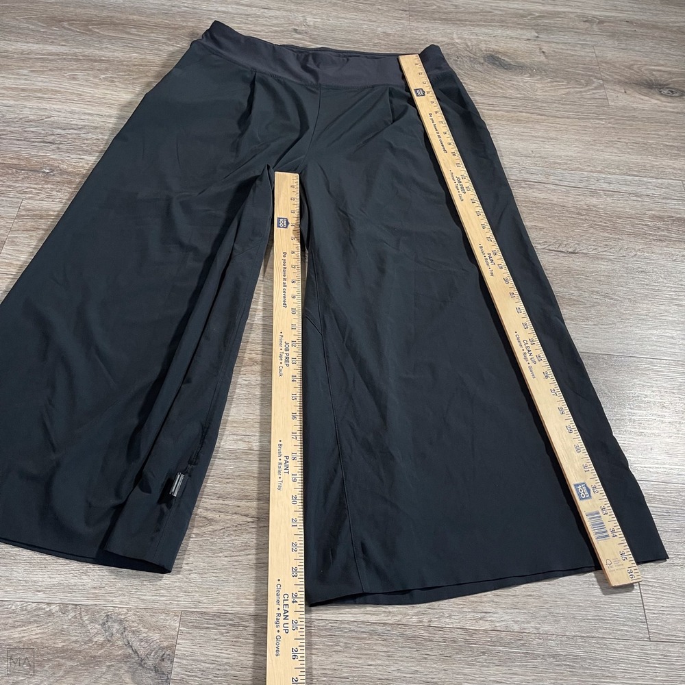 Title Nine Women's Pants Round Trip Wide Leg Crop Outdoor Athleisure L Black - Picture 6 of 9